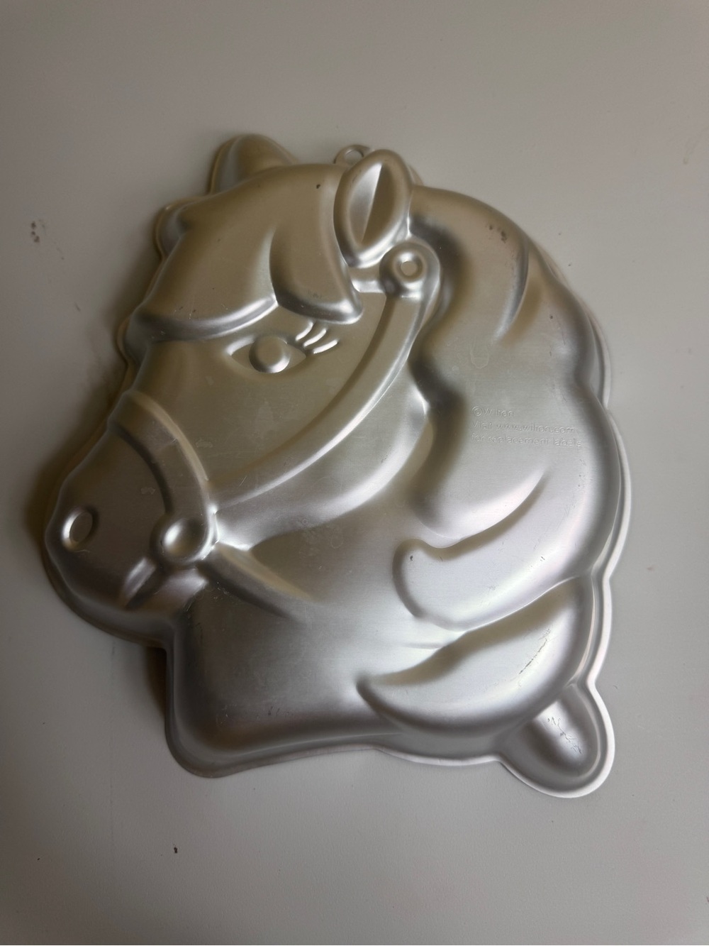 Vintage Wilton Pony Horse Cake Pan 1996 Aluminum Baking Mold 2105-1011